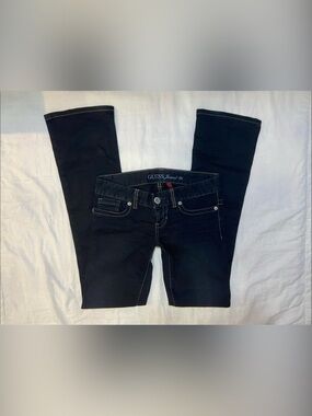 Y2K Guess Bootcut Black Jeans